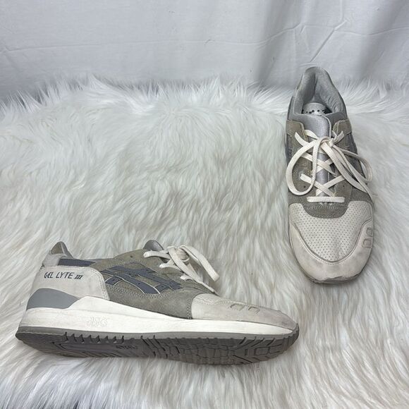 Asics Gel Lyte III OG Smoke Gray Athletic Shoes Sz 11‎ main image 4